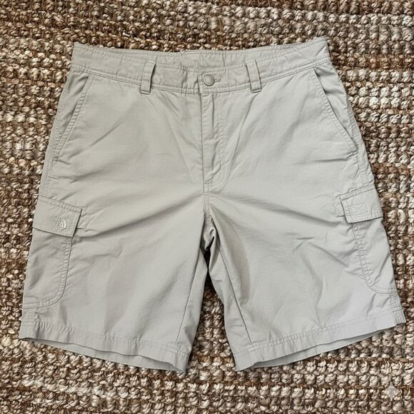 North Face Performance Cargo Shorts (34 Men’s) Beige Tan - Picture 1 of 6